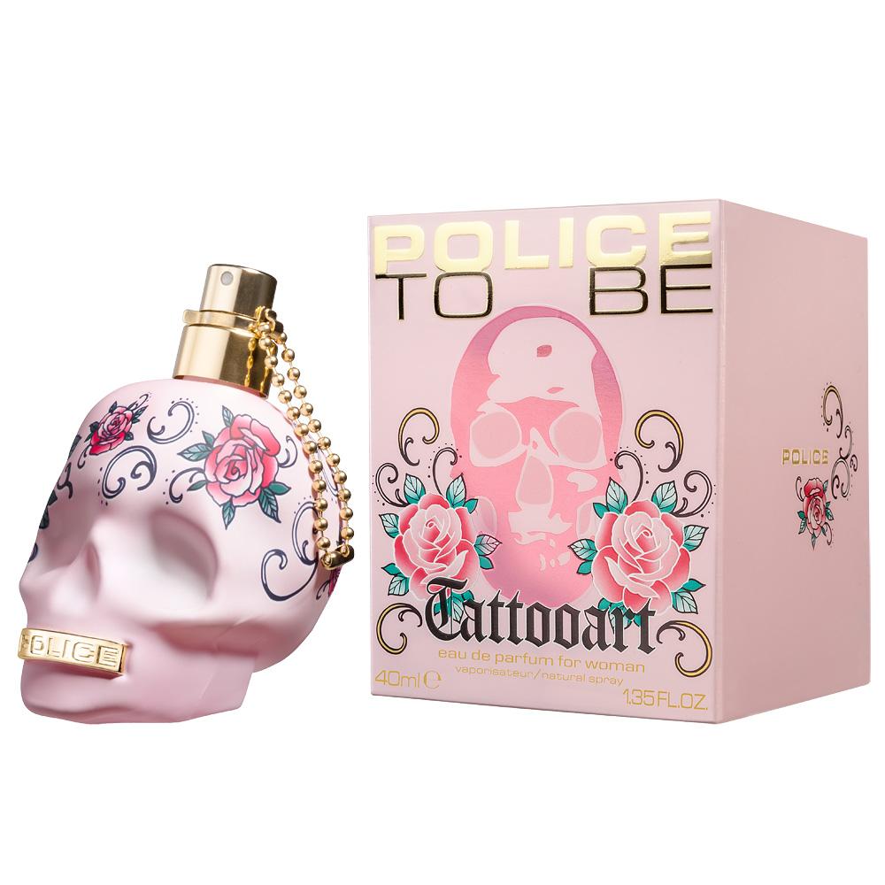 Police To Be Tattoo Art For Woman – apă de parfum, 40 ml