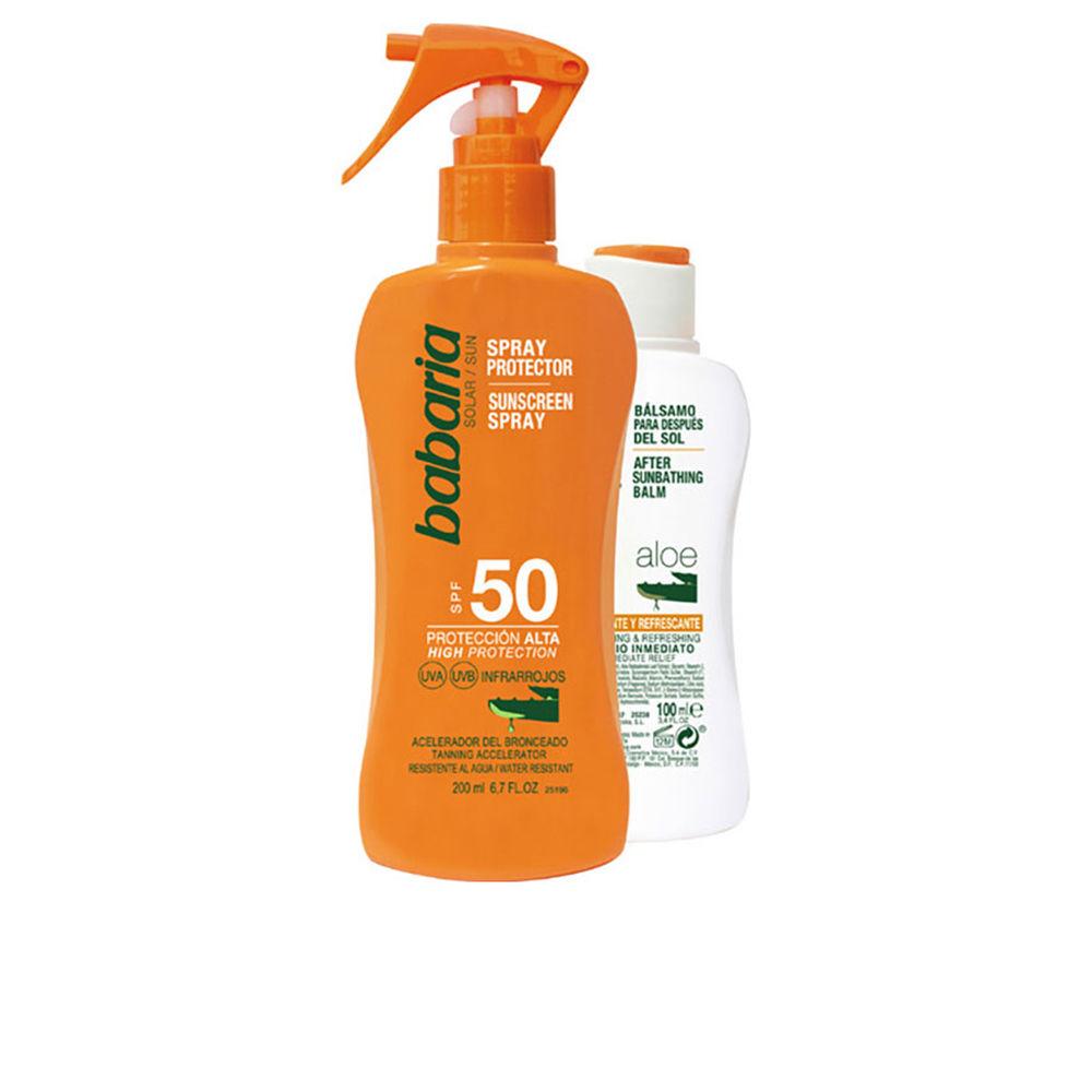 Babaria Solar Aloe Vera Sun Care Kit Advanced SPF50 Protection