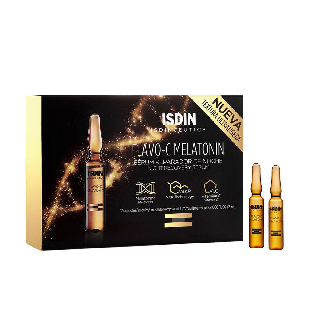 Isdin Isdinceutics Facial Ampoules Antioxidant Night Boost