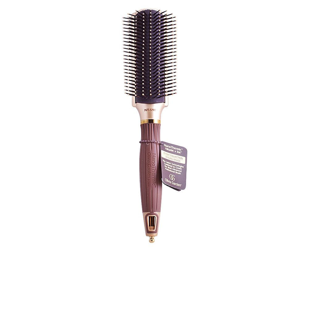 Olivia Garden Nanothermic Ceramic+Ion Styling Brush Rapid Heat