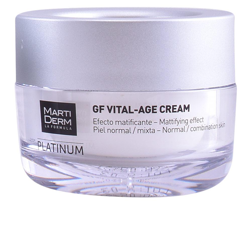 Martiderm Platinum Gf Vital Age Cream For Normal And Combination Skin Deep Hydration