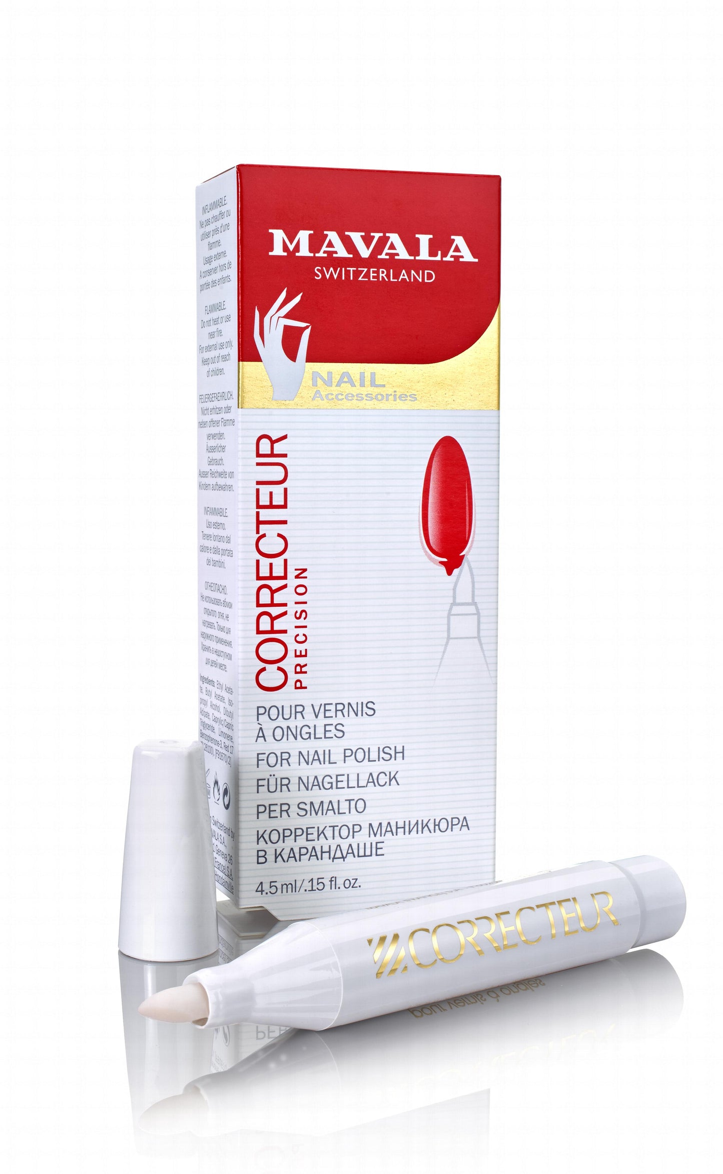 Mavala Correcteur Nail Correction Pen Quick Precise Touchup