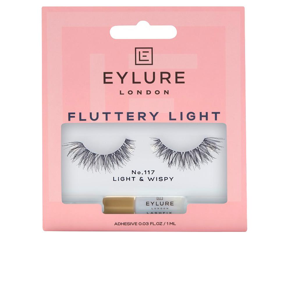 Eylure Fluttery False Eyelashes Light Natural Look Extra Length