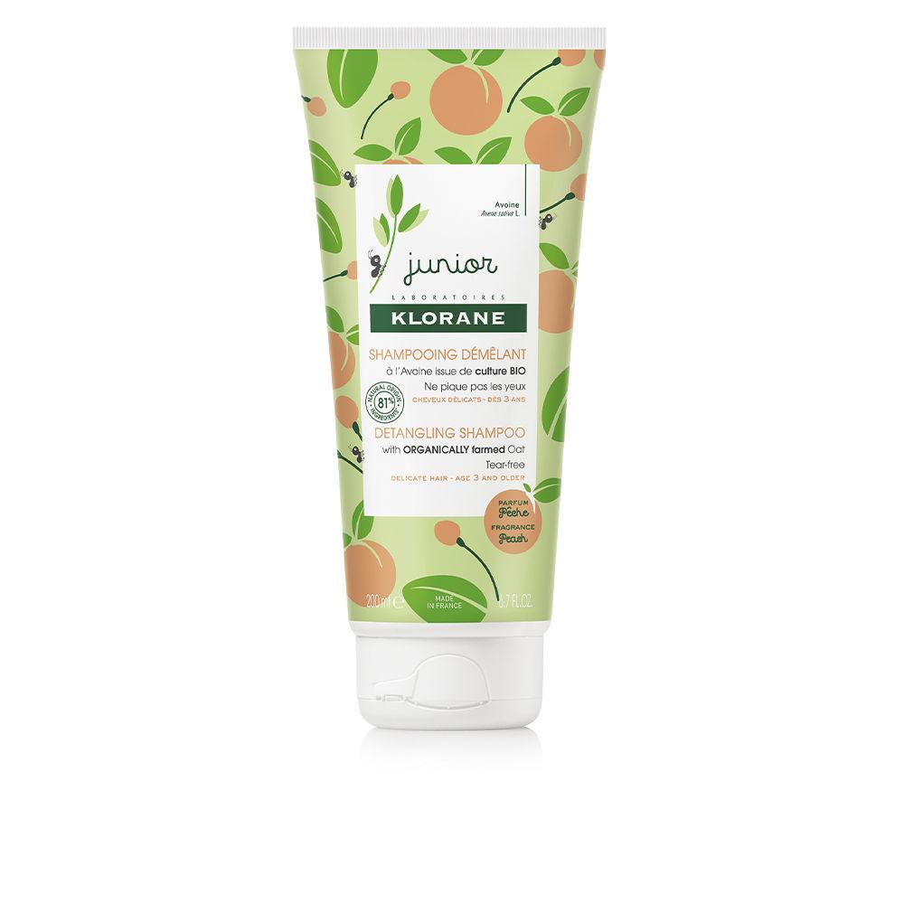 Klorane Klorane Junior Detangling Shampoo For Kids With Peach Scent Soft Nourished Hair
