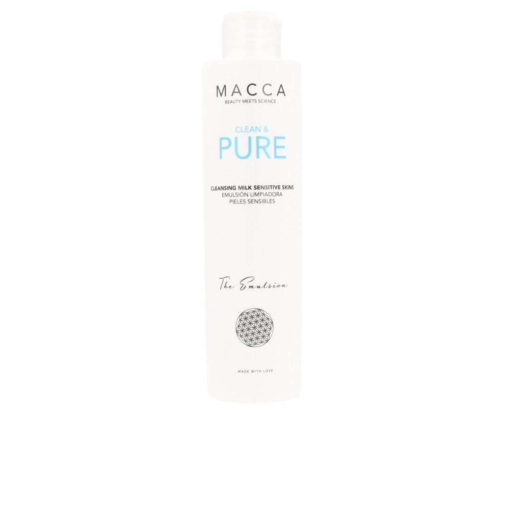 Macca Clean & Pure Cleansing Milk For Sensitive Skin Gentle Soothing Formula
