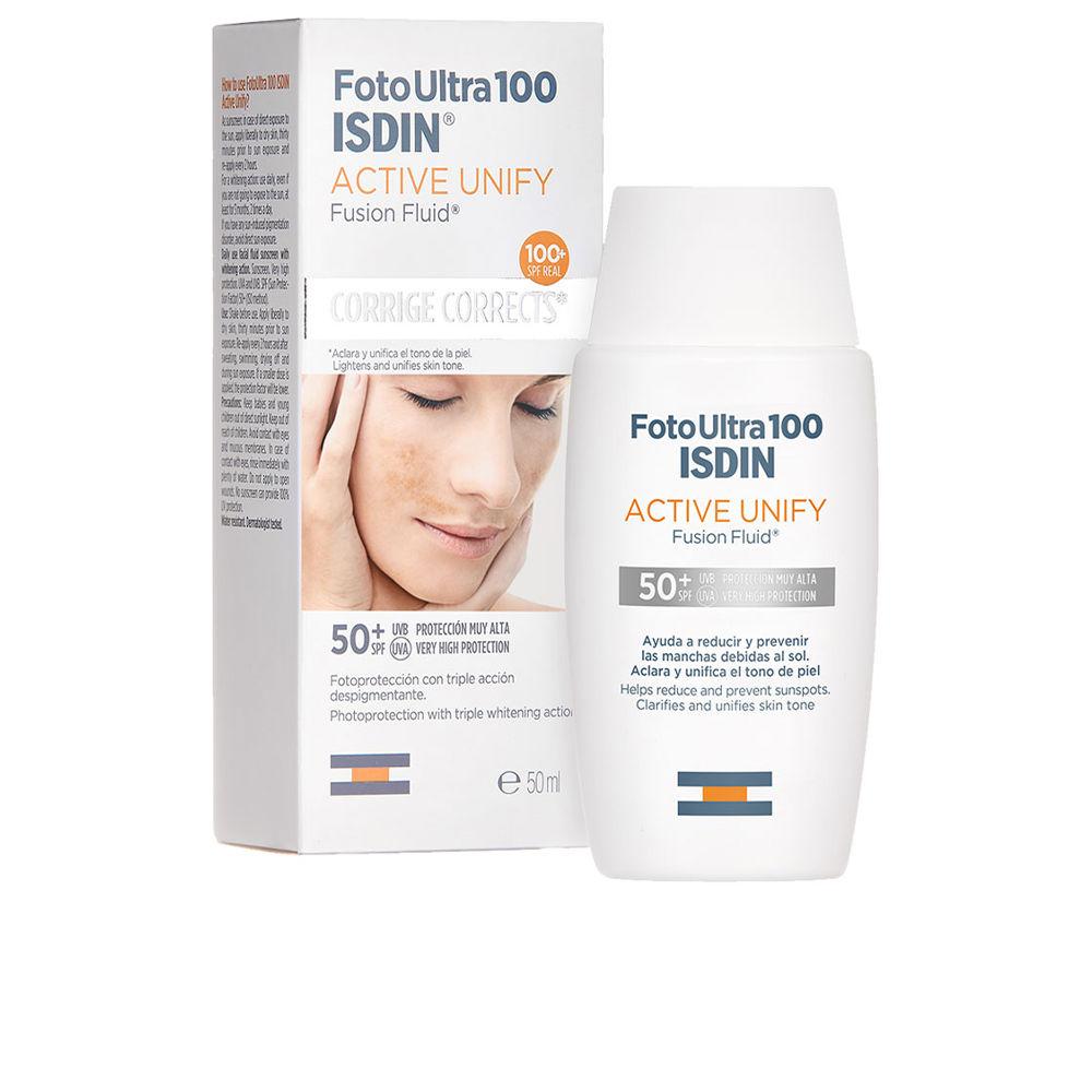 Isdin Foto Ultra Facial Sunscreen Fusion Fluid Triple Action Radiant Skin