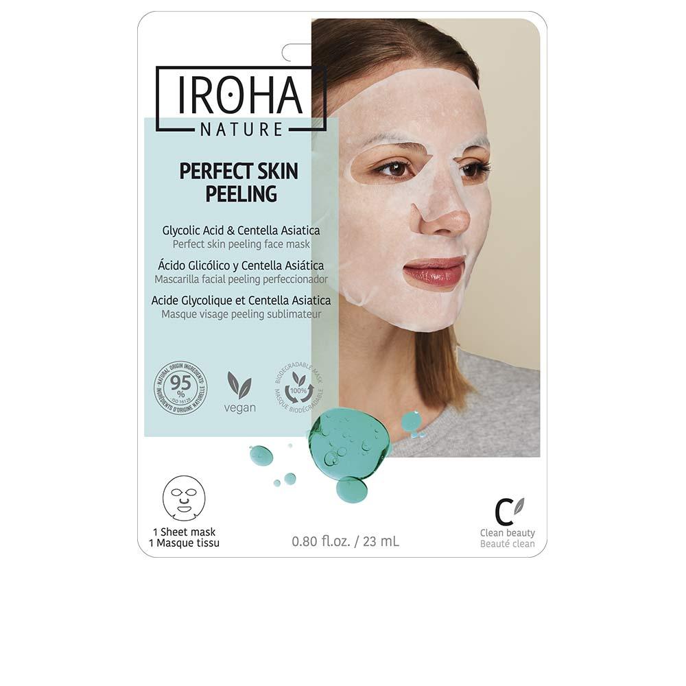 Iroha Tissue Mask Facial Peeling Mask Glycolic Acid Centella Asiatica