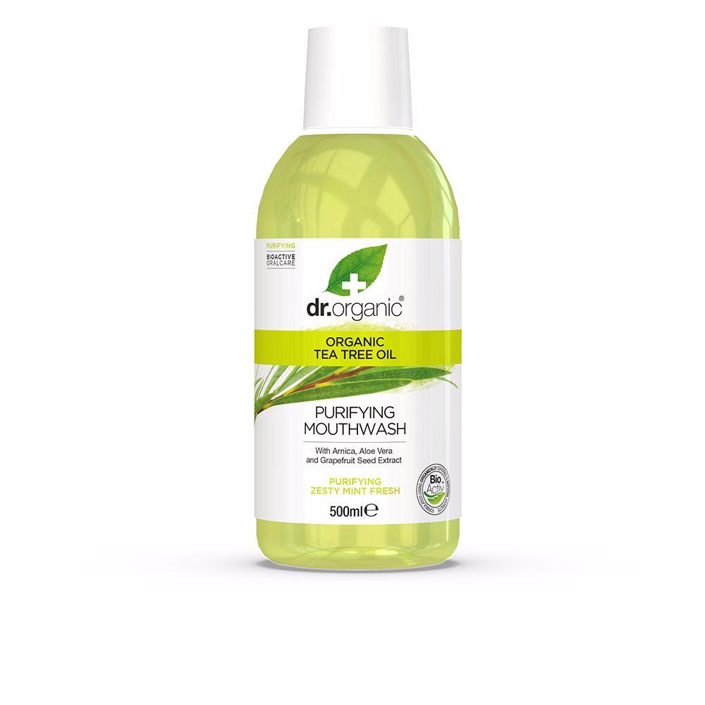 Dr Organic Tea Tree Dr Organic – apă de gură, 500 ml