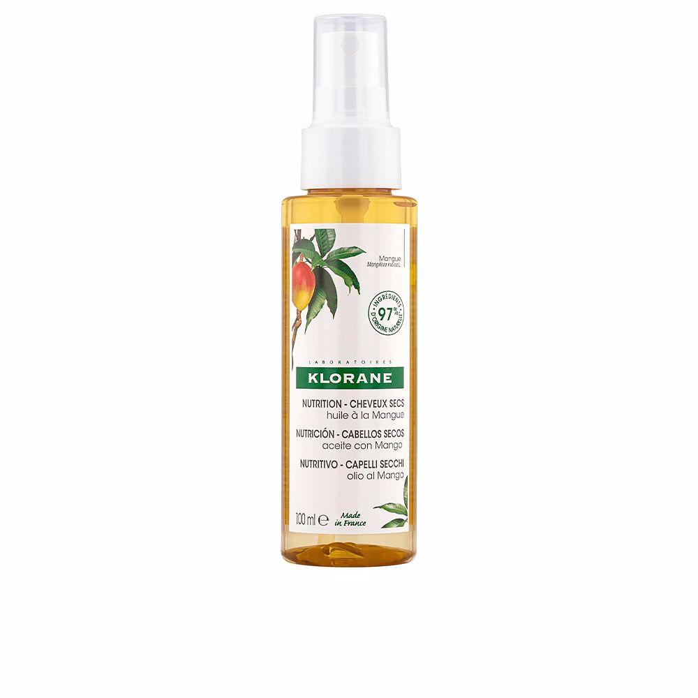 Klorane Mangue Nourishing Oil For Dry Hair Lightweight Nutrition