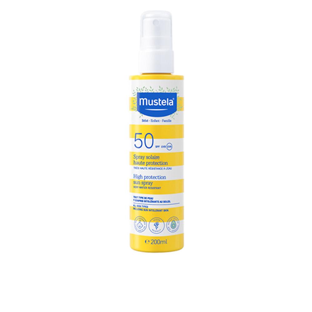 Mustela Bebé-Niño Sunscreen Spray High Protection Organic Avocado Shield