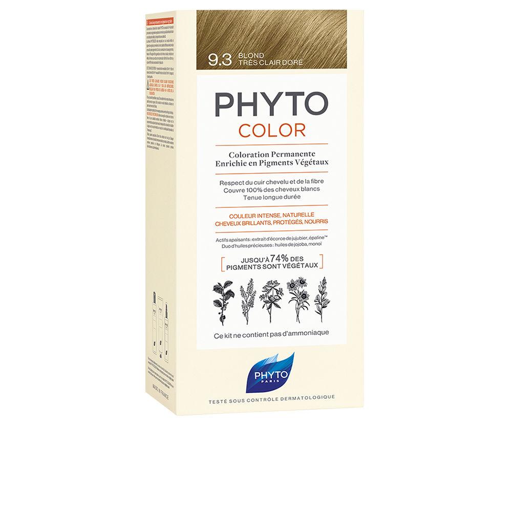Phyto Phytocolor – cremă, 4 buc. – 9.3-rubio dorado muy claro 4 buc.