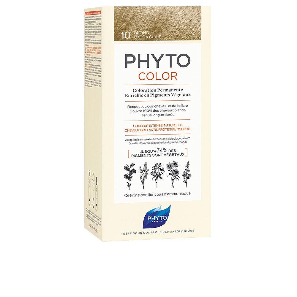 Phyto Phytocolor – cremă, 4 buc. – 10-rubio extra claro 4 buc.