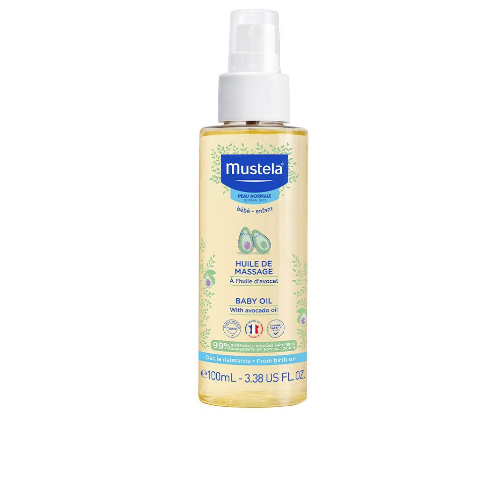 Mustela Bebé-Niño Baby Massage Oil Natural Avocado Hydration