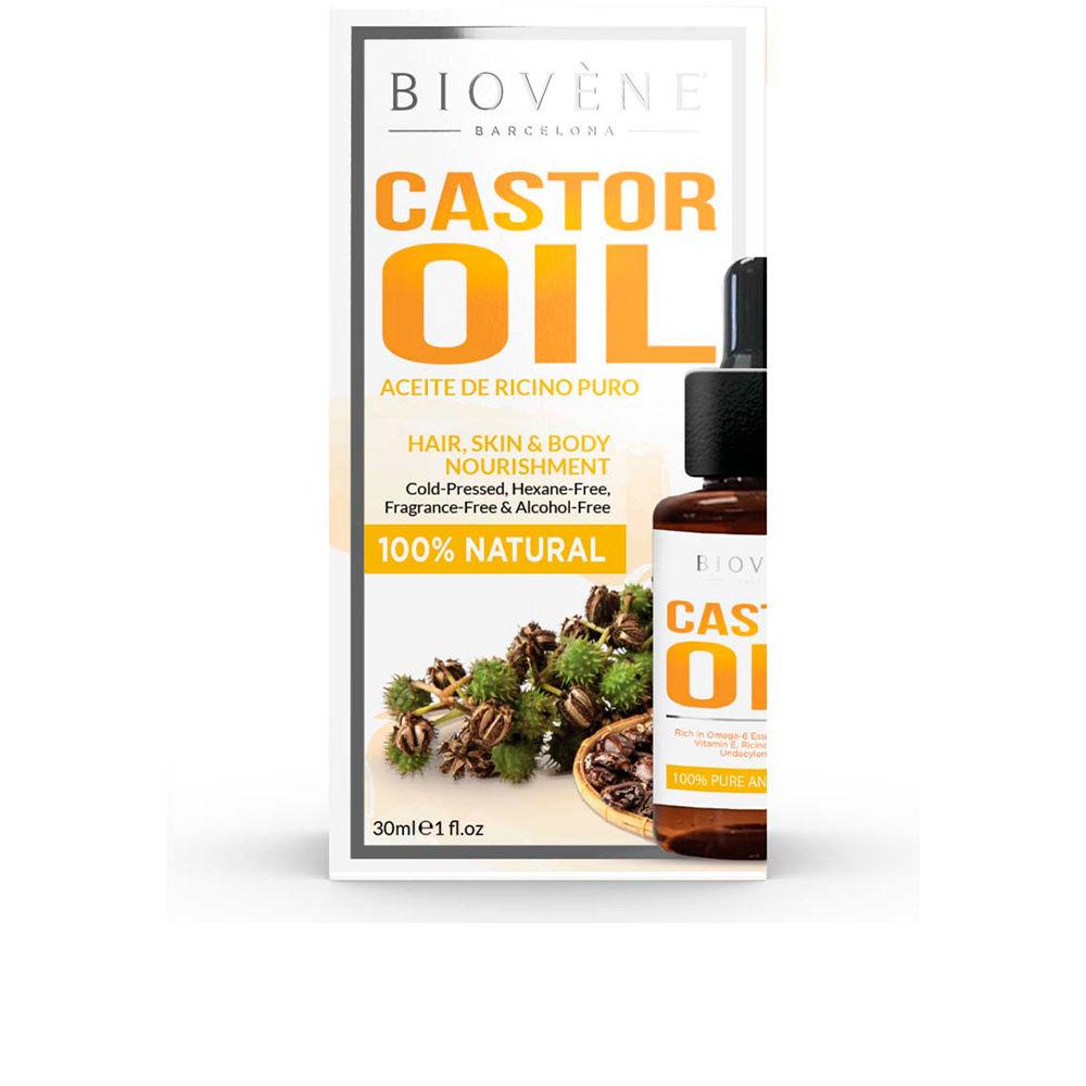 Biovène Castor Oil Cosmetic Nourishing Treatment For Hair Face And Body Natural Nutrition Boost