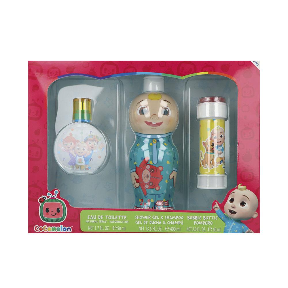 Cartoon Cocomelon Kids Cosmetic Set 3 Pieces