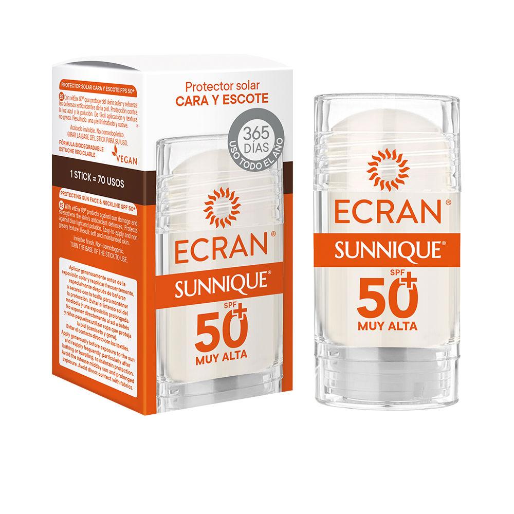 Ecran Ecran Sunnique Sunscreen Stick Face And Neckline SPF50+
