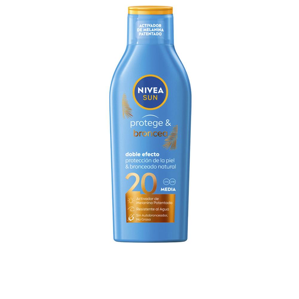 Nivea Sun Nivea Sun Sun Protection And Tanning Lotion Dual Protection Radiance