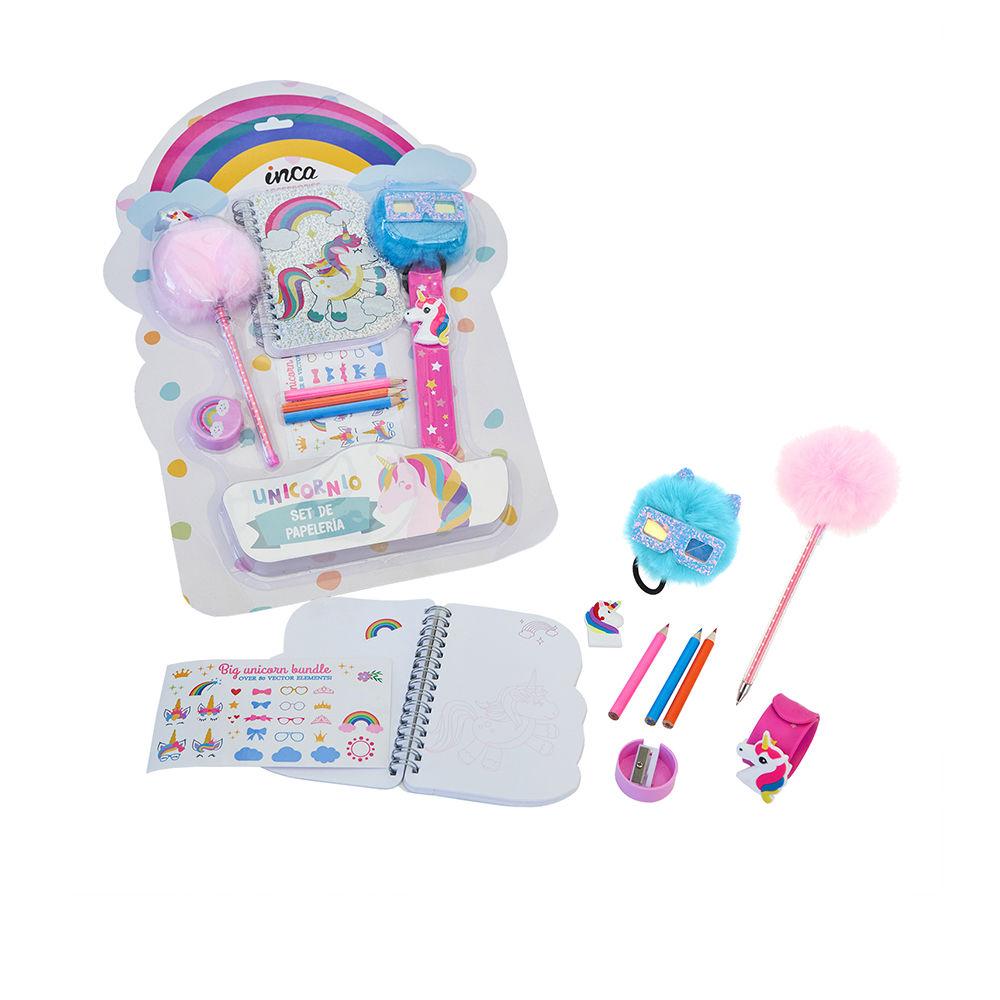 Inca Papelería Unicornio Lote Stationery Set