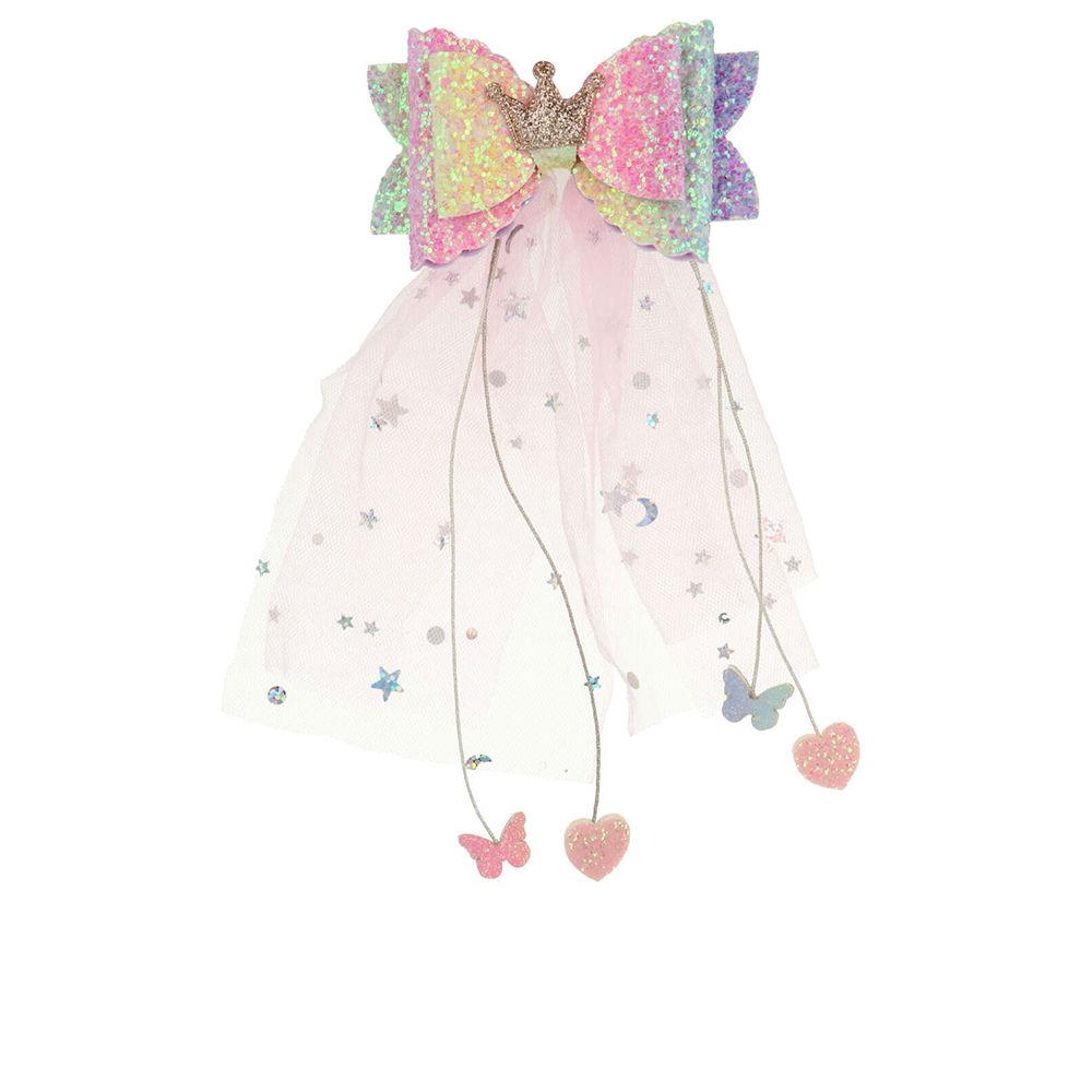 Inca Pinza Crocodile Clip Bow And Tulle Kids Hair Accessory