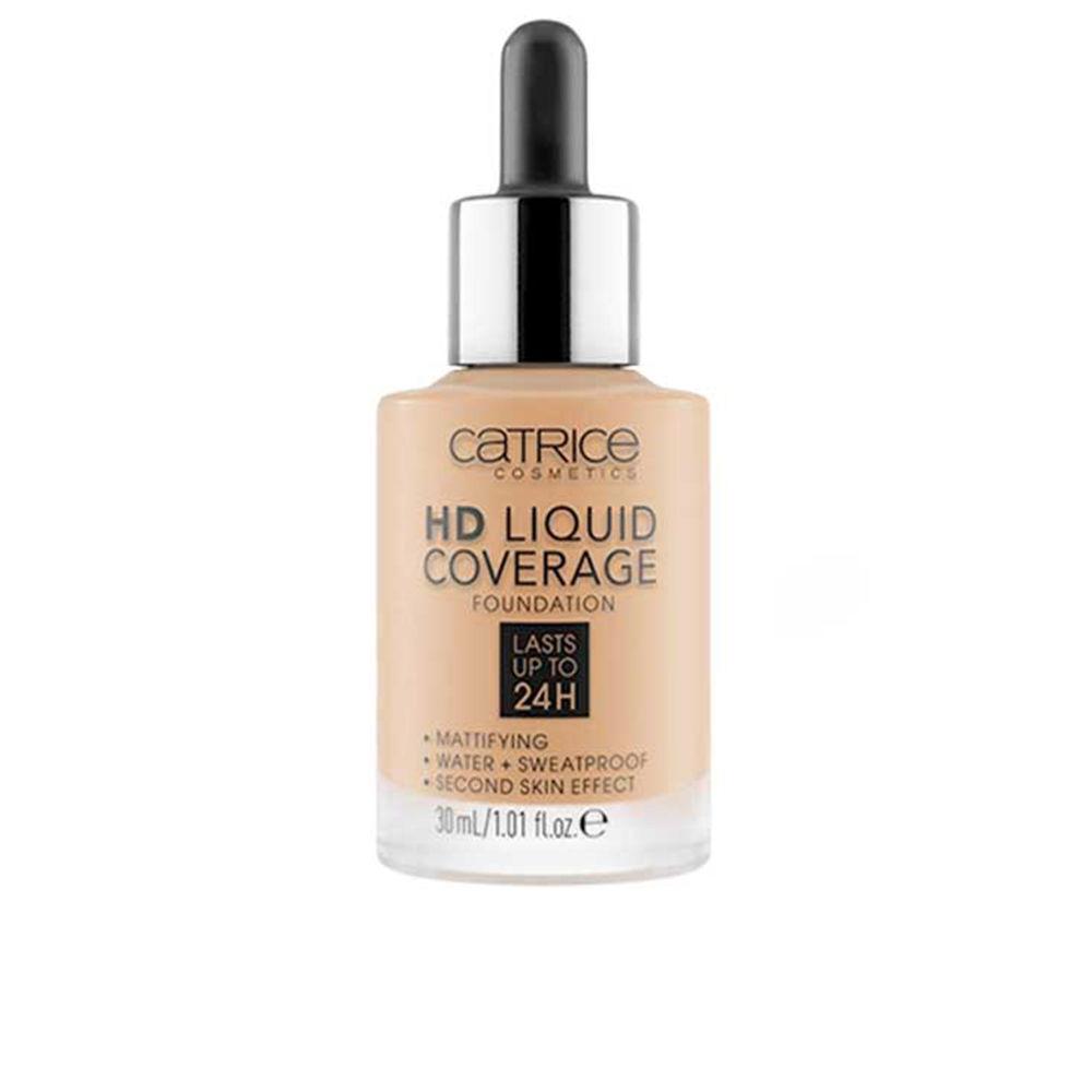 Catrice Hd Liquid Coverage Foundation – fond de ten, 30 ml – 032-Nude Beige 30 ml