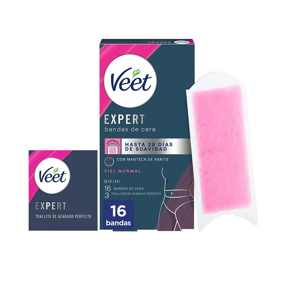 Veet Expert Bikini – benzi de ceară pentru epilare, 16 buc.