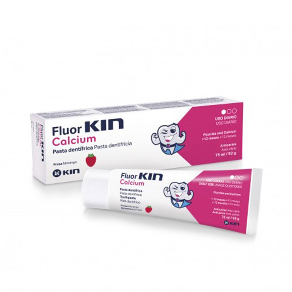 Kin Fluorkin Calcium – pastă de dinți, 75 ml
