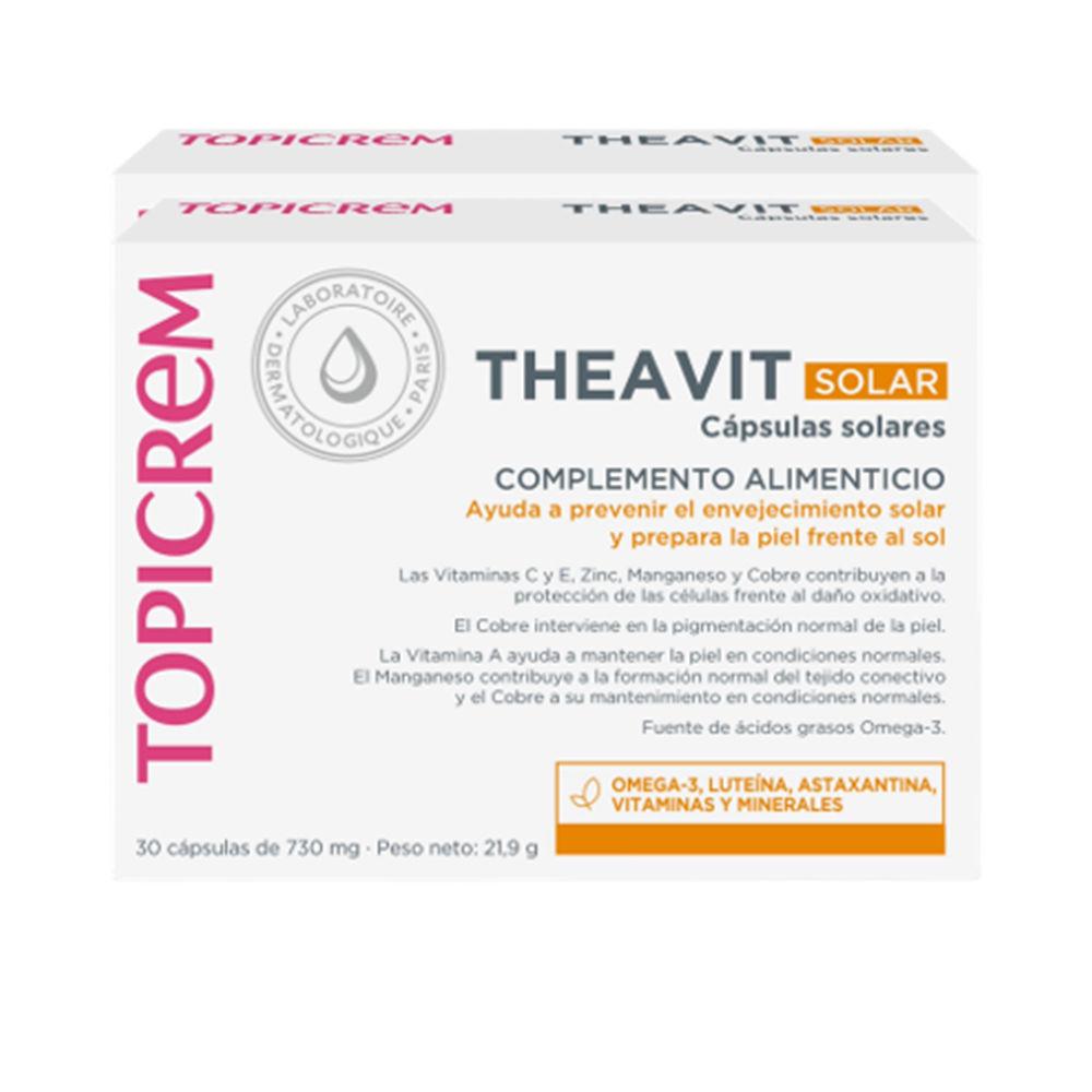 Topicrem Theavit Dietary Supplement Capsules Natural UV Protection