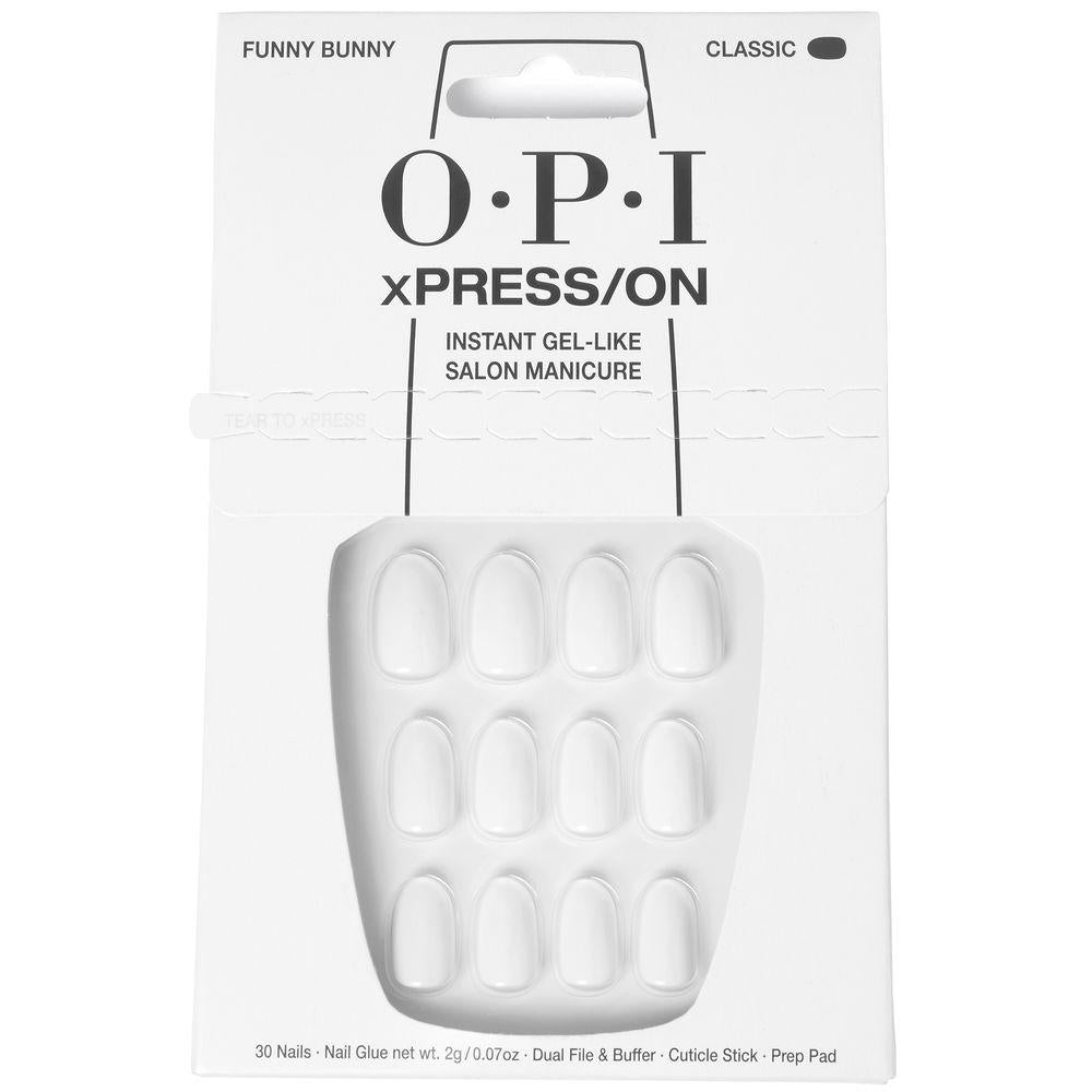 Opi Xpress On – unghii false, 30 buc. – Funny Bunny 30 buc.