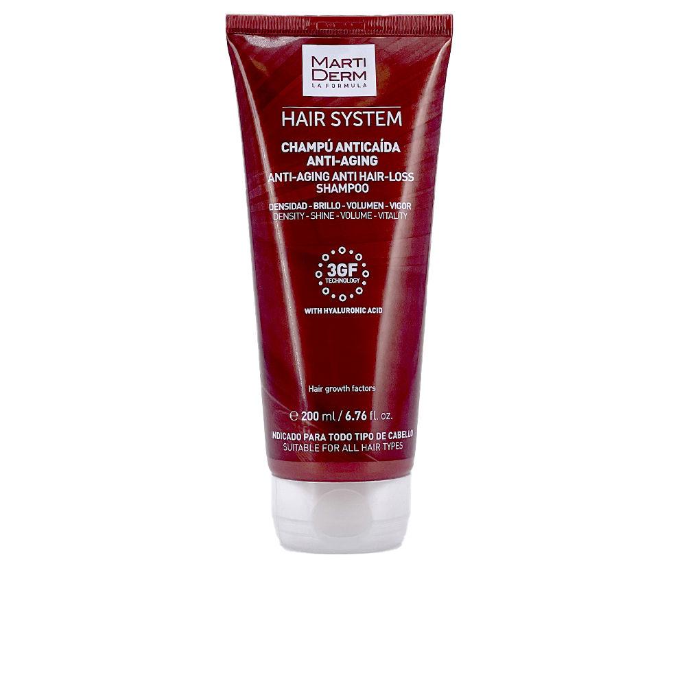 Martiderm Hair System Anti Aging And Anti Hair Loss Shampoo Thicker More Radiant Hair