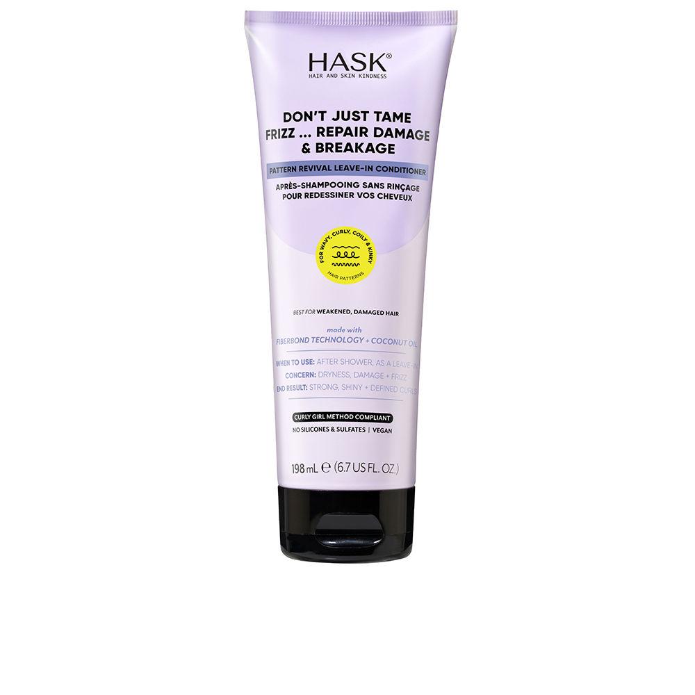 Hask Texture Anti Frizz Leave In Conditioner Soft And Hydrated Hair