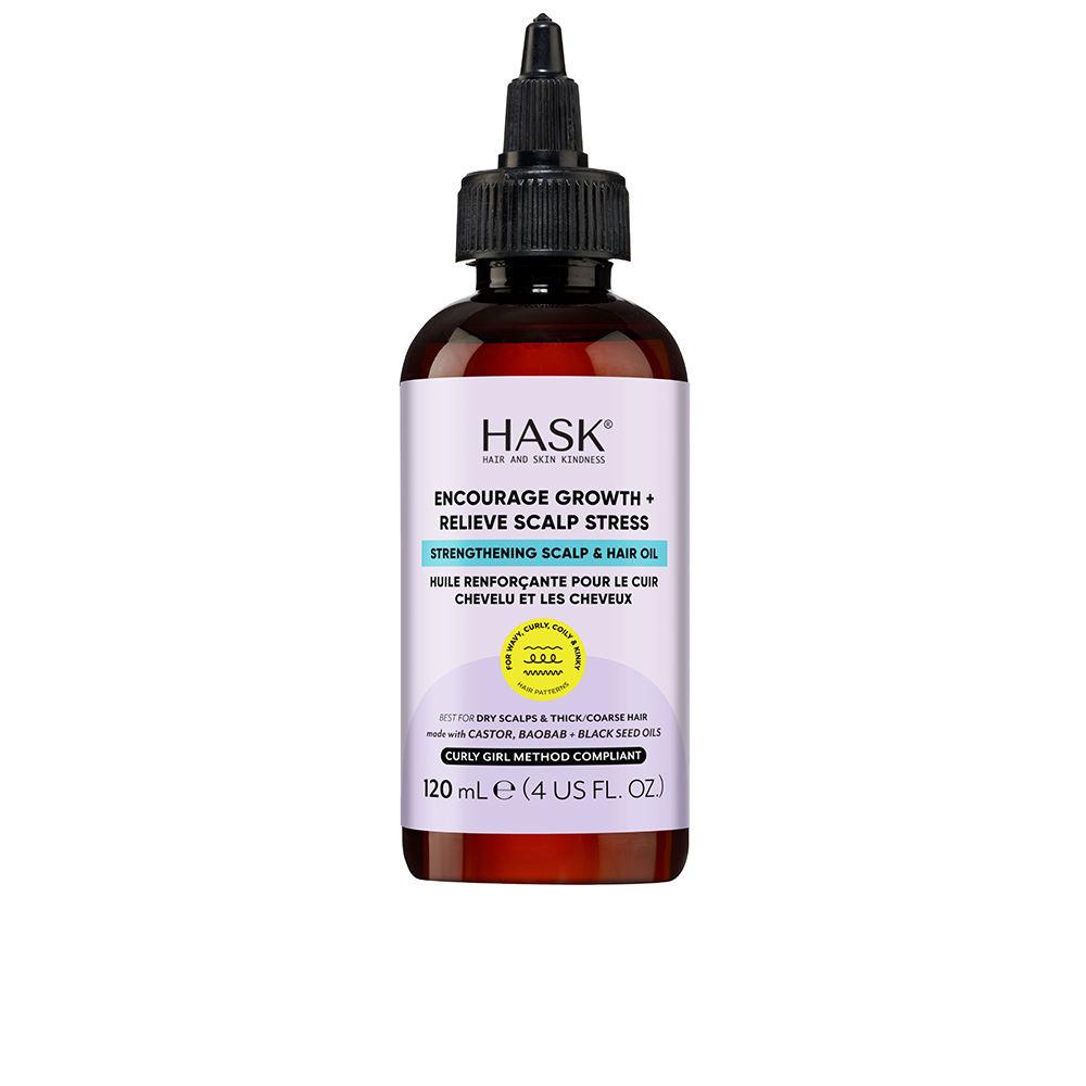 Hask Texture Scalp Strengthening Oil Balanced And Hydrated