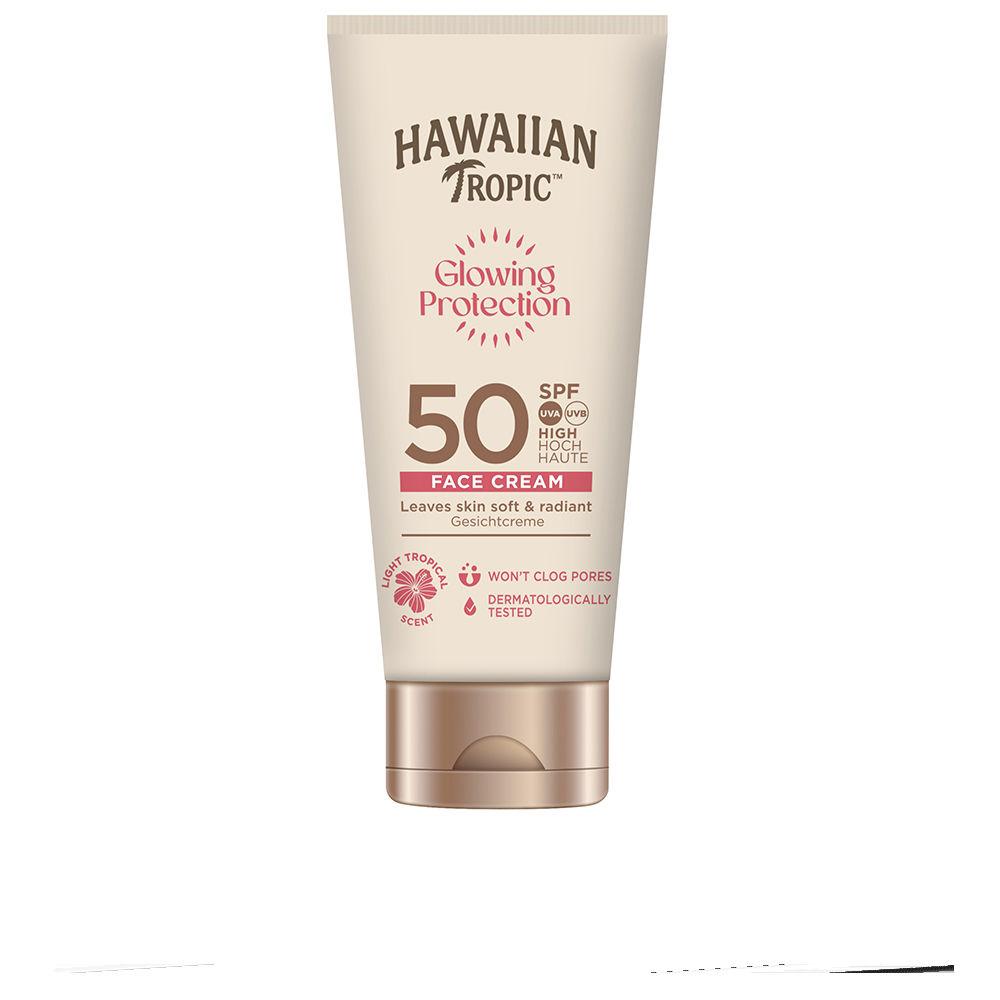 Hawaiian Tropic Glowing Protection – cremă pentru față, 50 ml