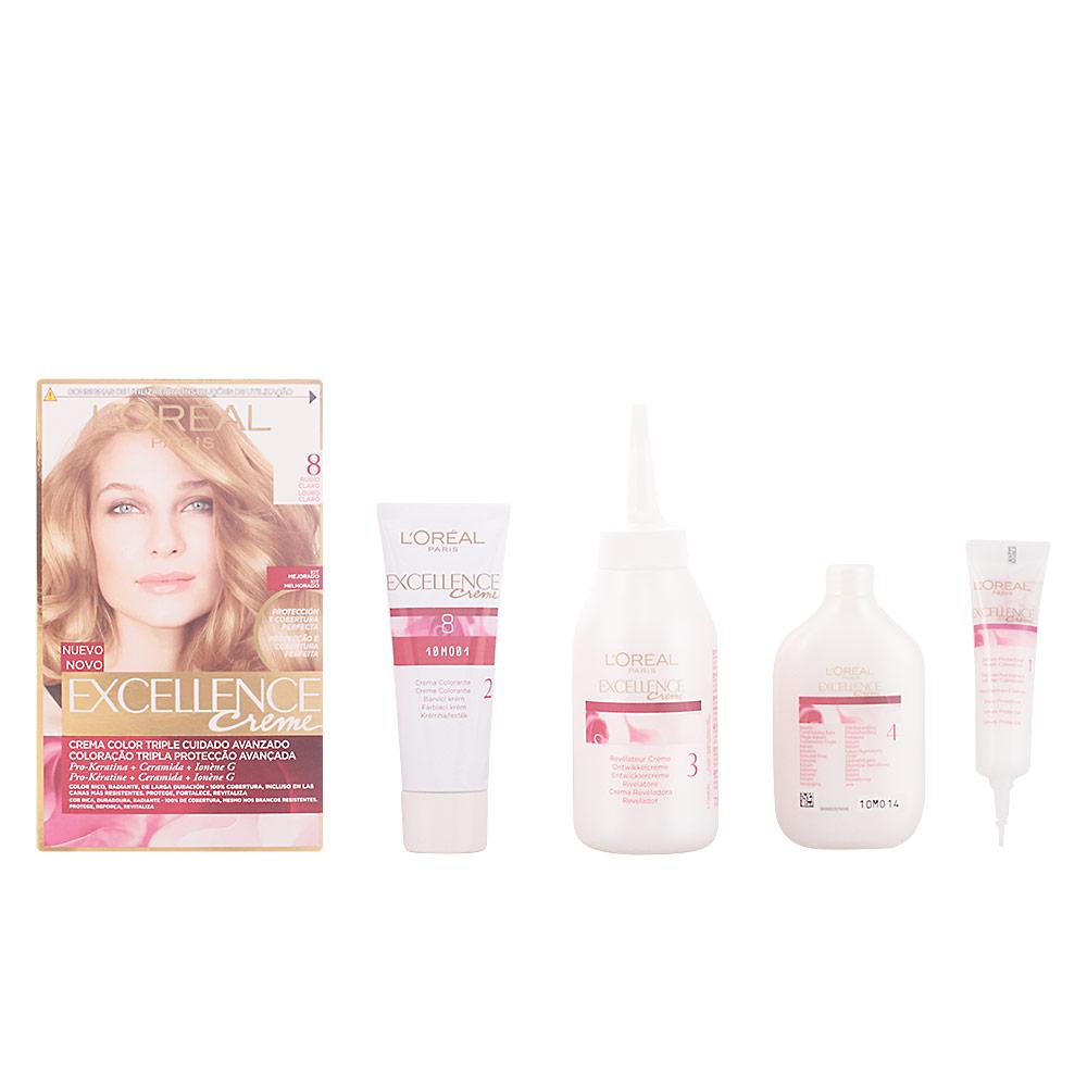 L'Oréal Paris Excellence – cremă, 192 ml – 8-light blonde 192 ml