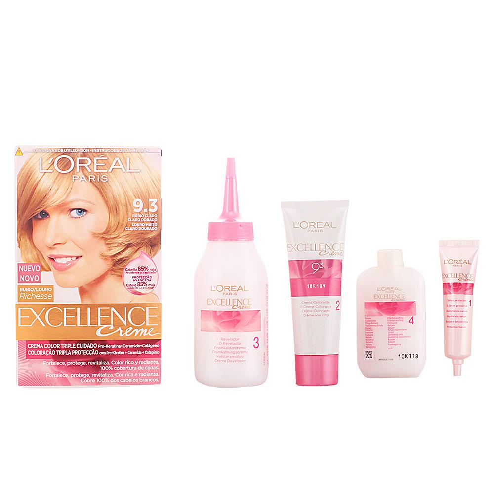 L'Oréal Paris Excellence – cremă, 192 ml – 9.3-light light golden blonde 192 ml