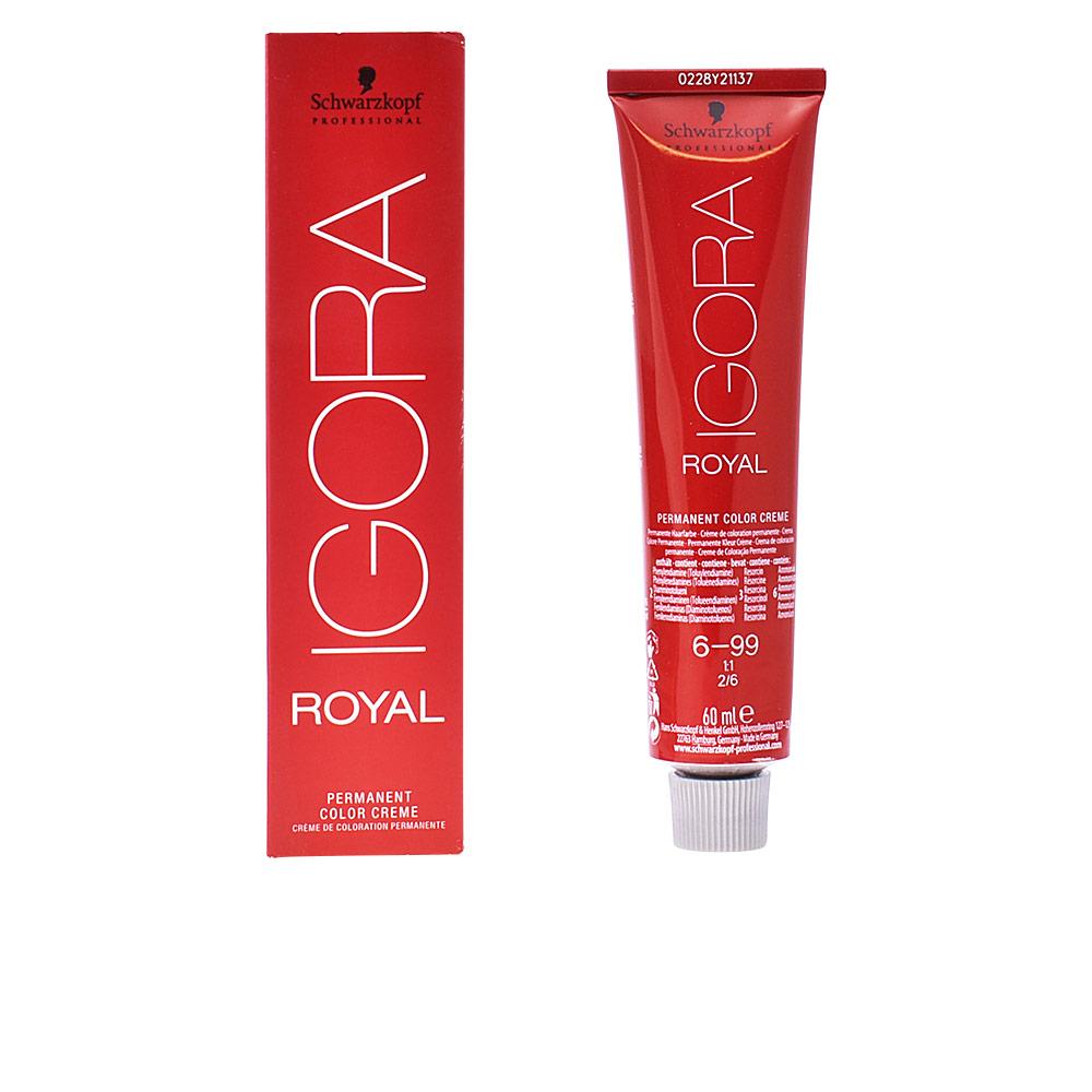 Schwarzkopf Igora Royal – vopsea permanentă pentru păr, 60 ml – 6-99