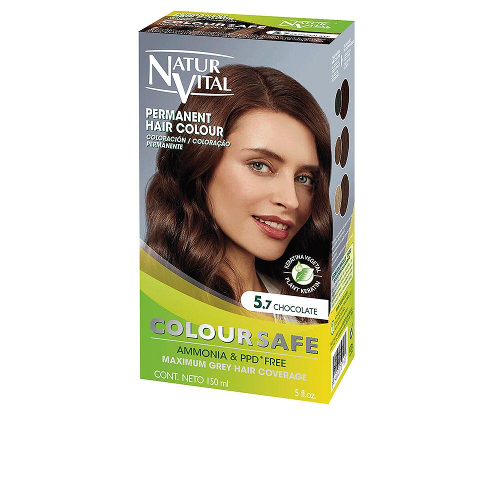 Natur Vital Coloursafe – vopsea permanentă pentru păr, 150 ml – 5.7-chocolate