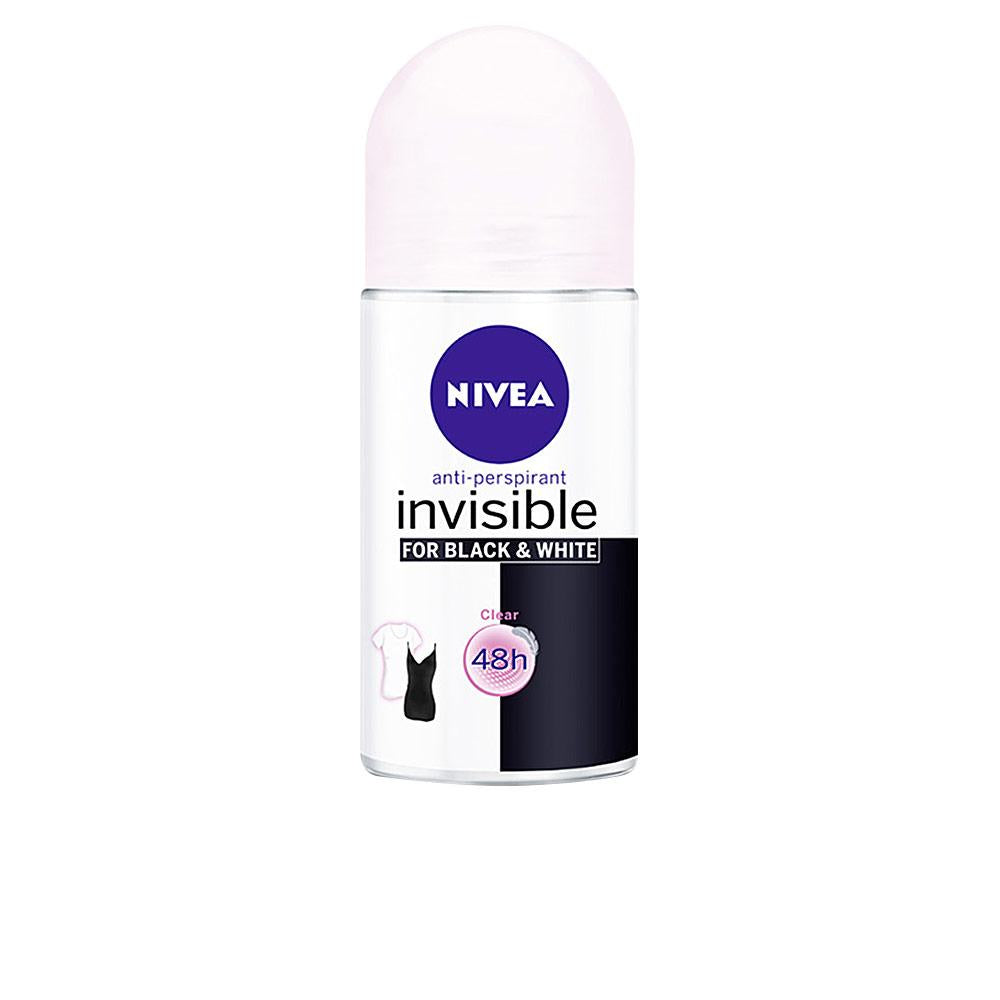 Nivea Desodorantes Nivea Invisible Black And White Roll On Deodorant Stain Free Protection