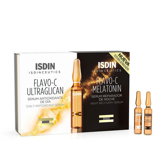 Isdin Isdinceutics Facial Treatment Ampoules Antioxidant And Firming