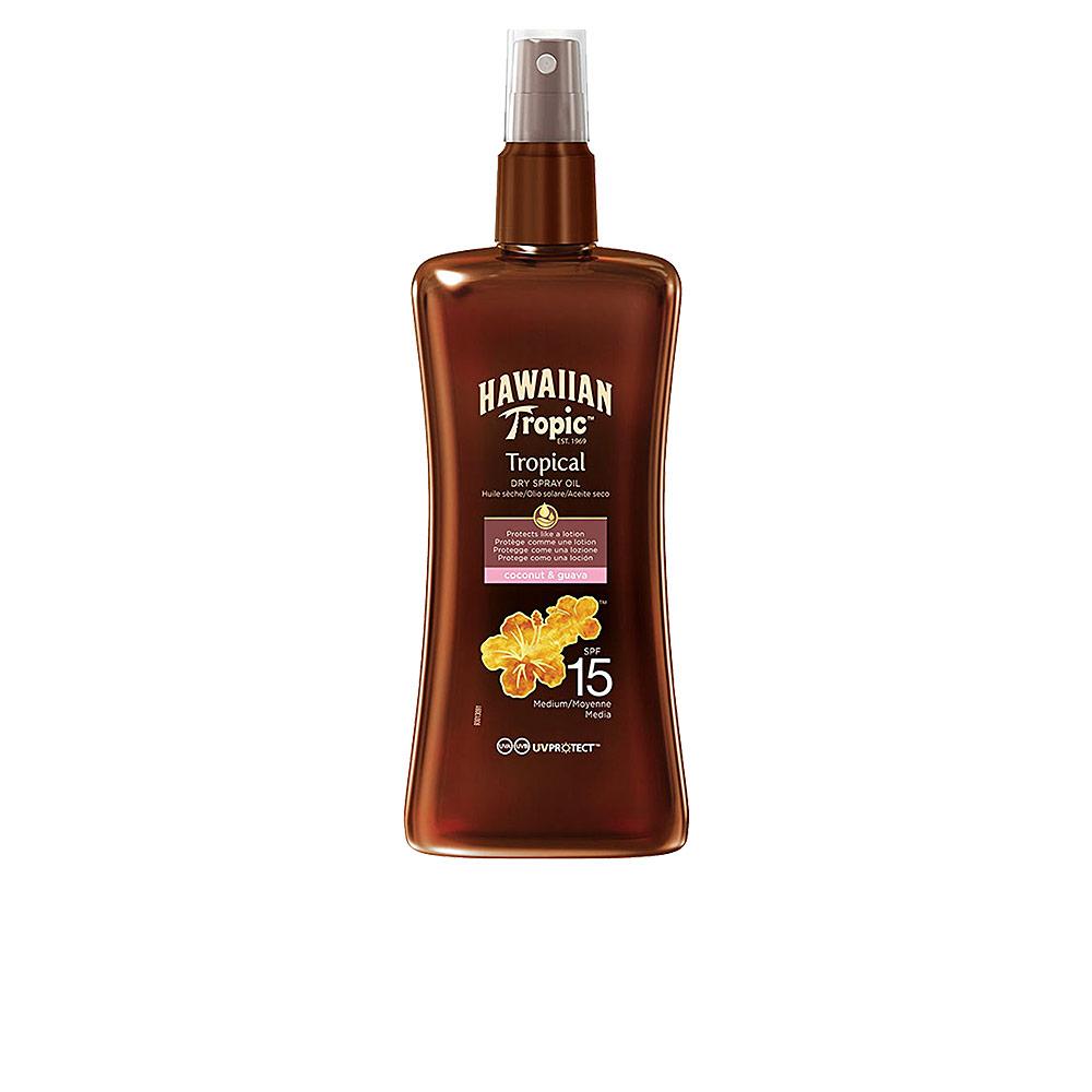 Hawaiian Tropic Coconut & Guava Dry Oil Sunscreen Spray Tropical Glow