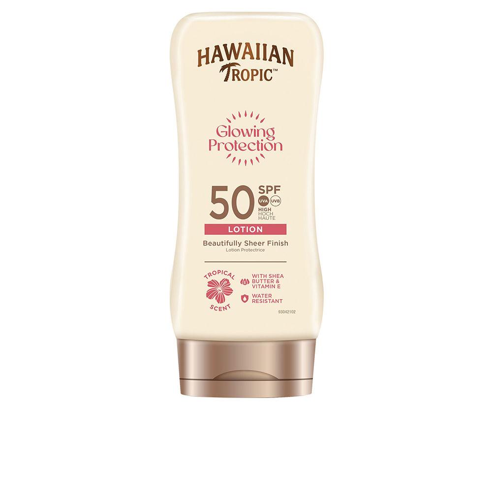 Hawaiian Tropic Glowing Protection Sun Lotion Ultra Radiance Radiant Skin Defense