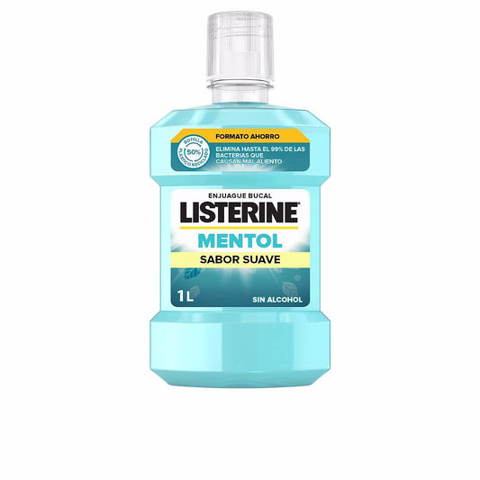 Listerine Mentol Suave – apă de gură, 1000 ml