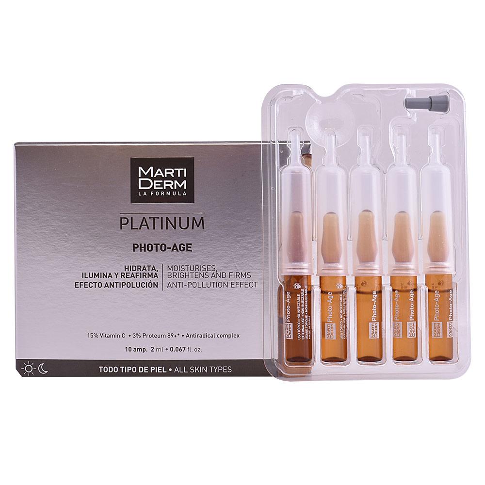 Martiderm Platinum Facial Ampoules Hydrating And Anti Aging