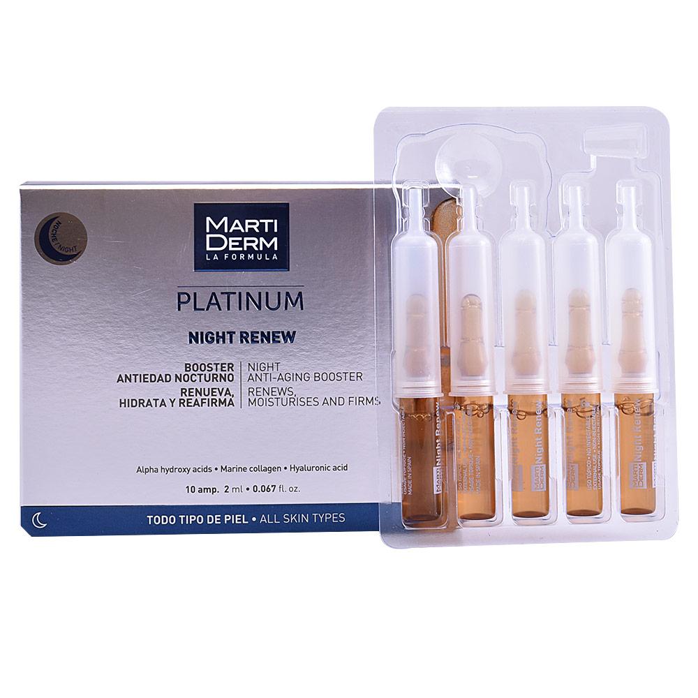 Martiderm Platinum Facial Ampoules Radiant And Smooth Skin