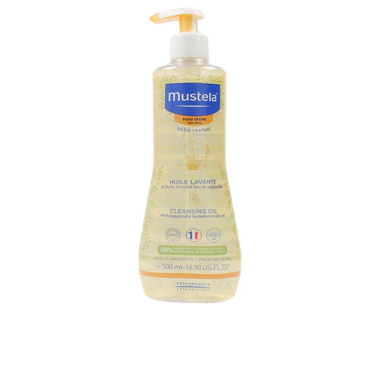 Mustela Bebé-Niño Cleansing Oil For Dry Skin Natural Hydration And Protection