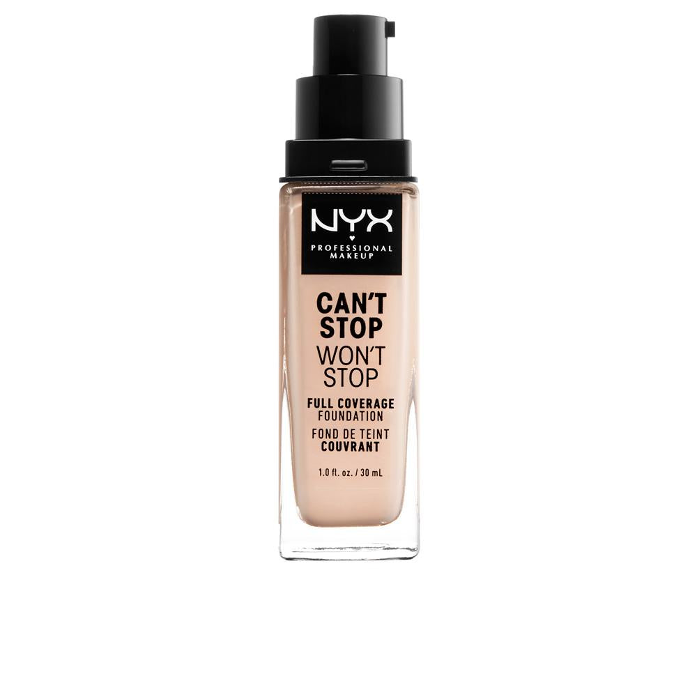 Nyx Professional Make Up Can't Stop Won't Stop Full Coverage Foundation All Day Flawless Coverage