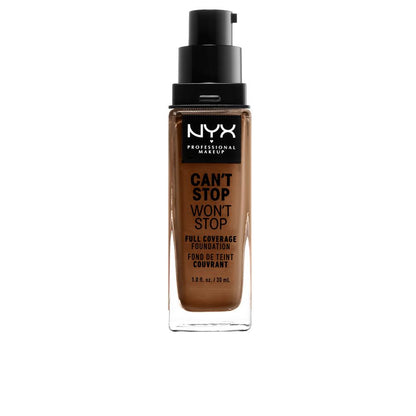 Nyx Professional Make Up Can't Stop Won't Stop Full Coverage Foundation All Day Flawless Coverage