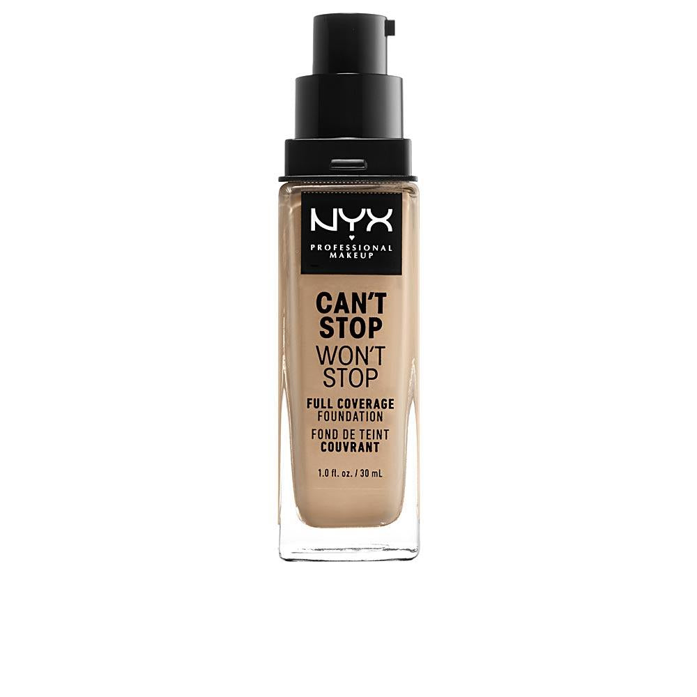Nyx Professional Make Up Can't Stop Won't Stop Full Coverage Foundation All Day Flawless Coverage