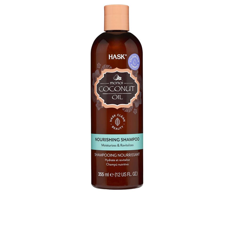 Hask Monoi Coconut Oil Nourishing Shampoo Hydrate Strengthen Revive