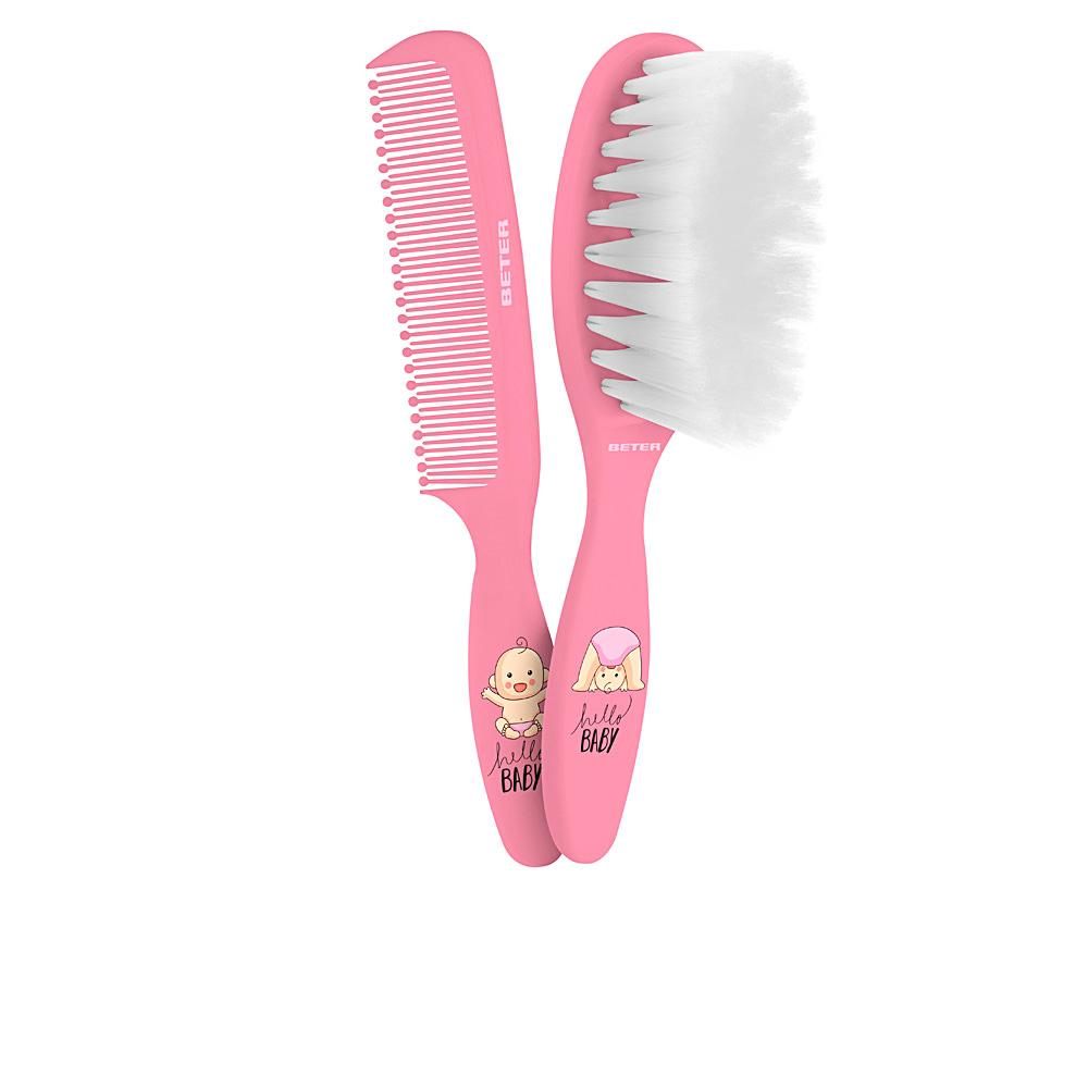 Beter Cepillo&Peine Bebe Brush And Comb Kit For Kids Gentle Hair Care