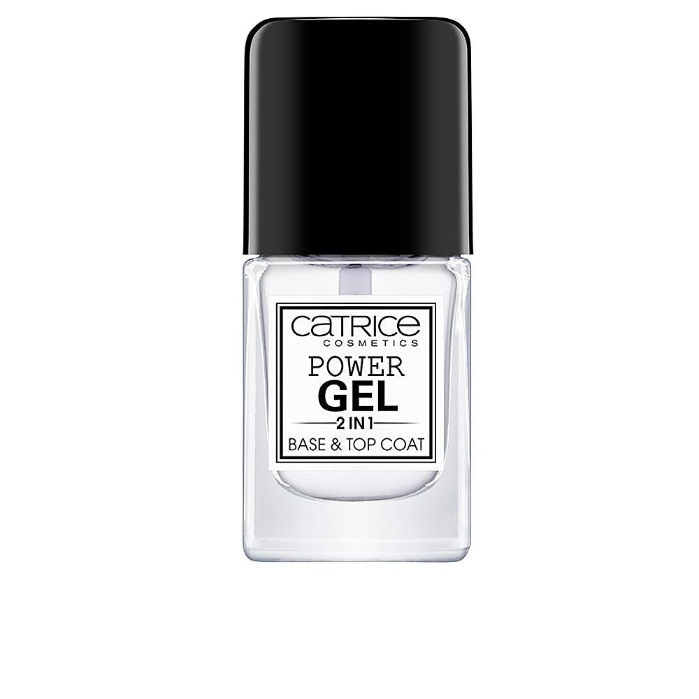 Catrice Power Gel 2 In 1 Base And Top Coat For Nails Long Lasting Vegan Shine